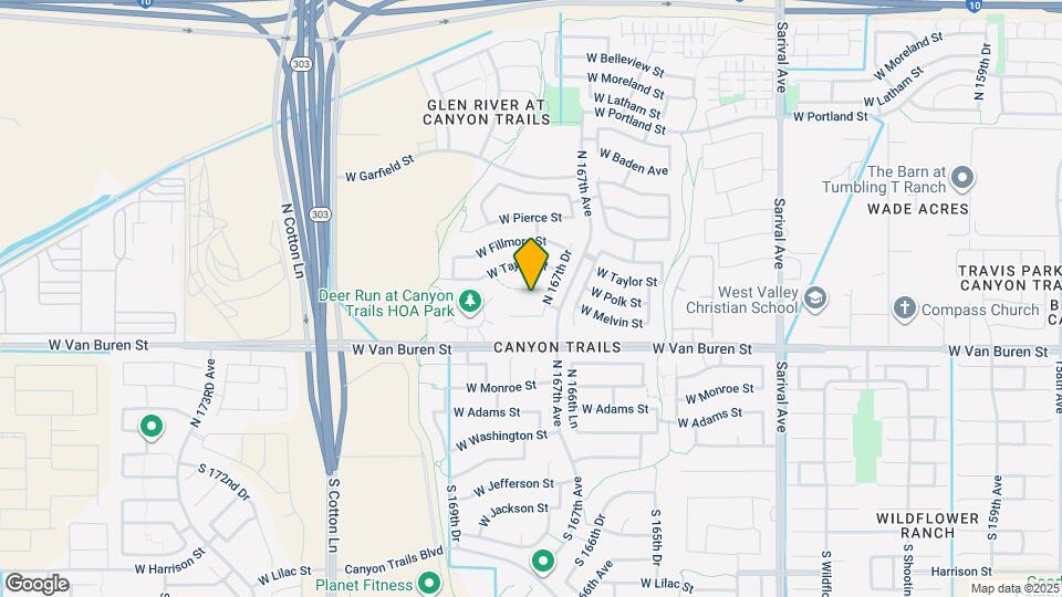 16755 W Polk St Map and Location Details