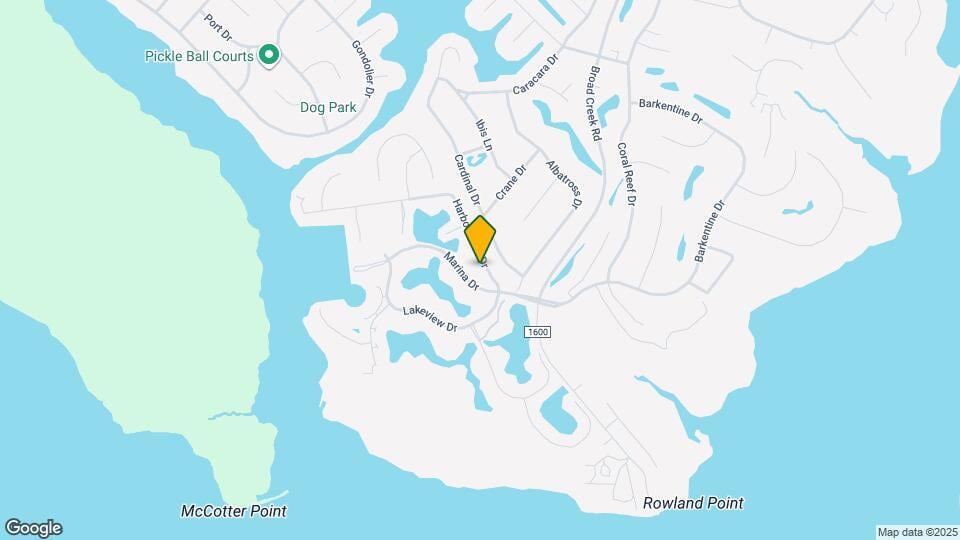 1505 Harbourside Dr Map and Location Details