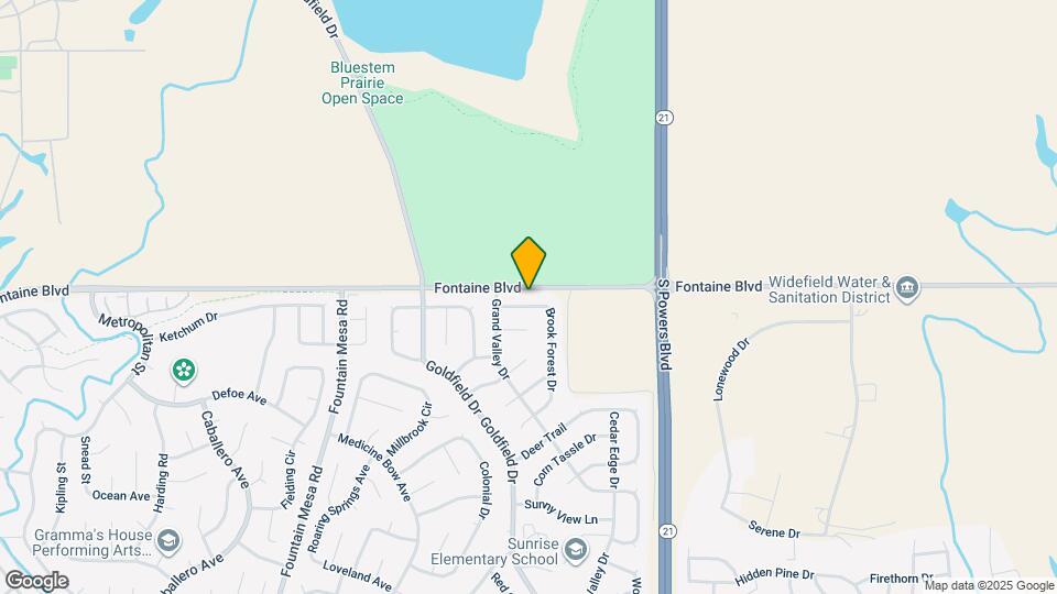 6545 Brook Forest Dr Map and Location Details