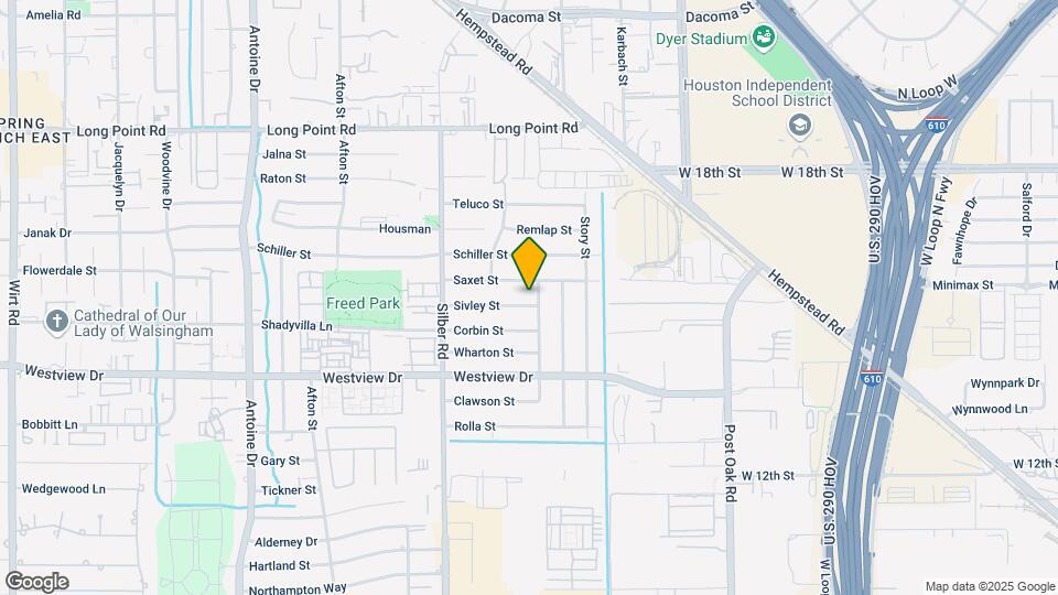 6506 Sivley St Map and Location Details