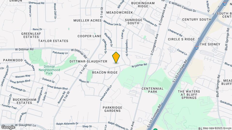 406 W Dittmar Rd-Unit -A Map and Location Details