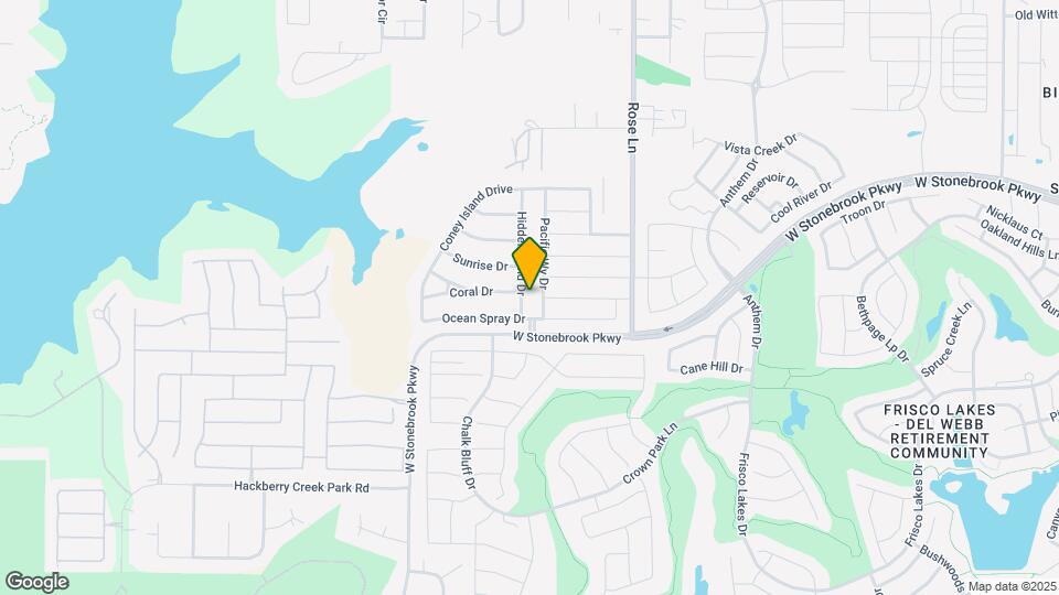 5017 Hidden Pond Dr Map and Location Details