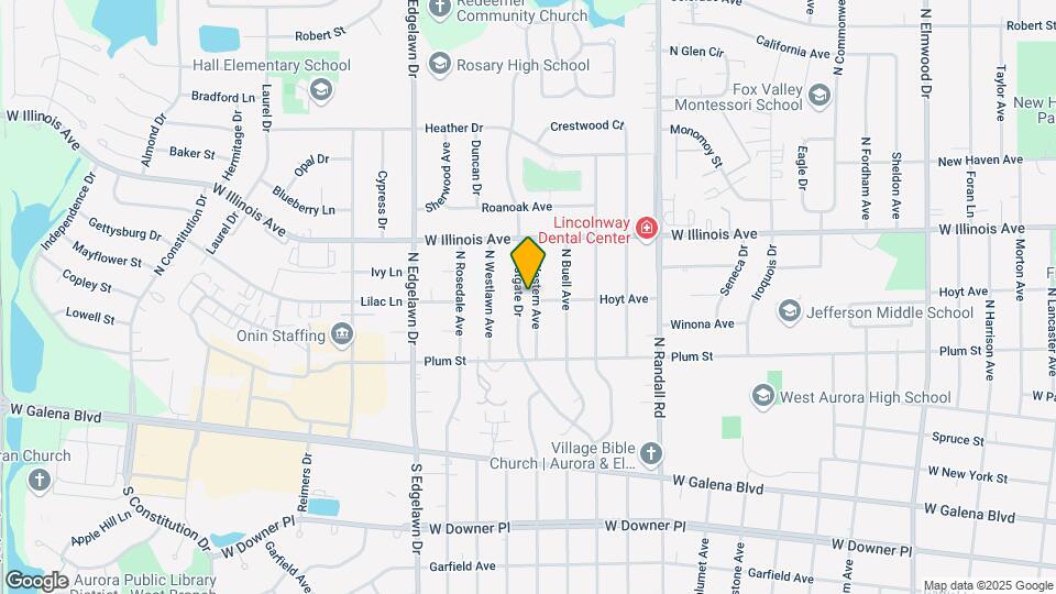 551 Westgate Dr Mapa y Detalles de la Ubicación