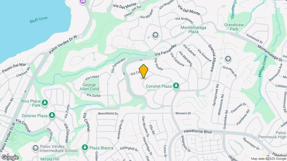 1409 Vía Arco Map and Location Details