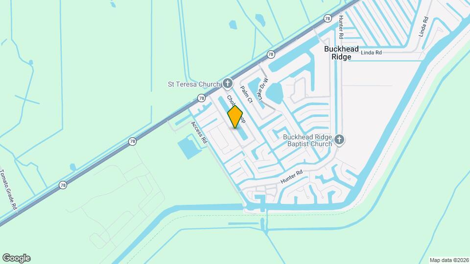 1249 Chobee St Map and Location Details