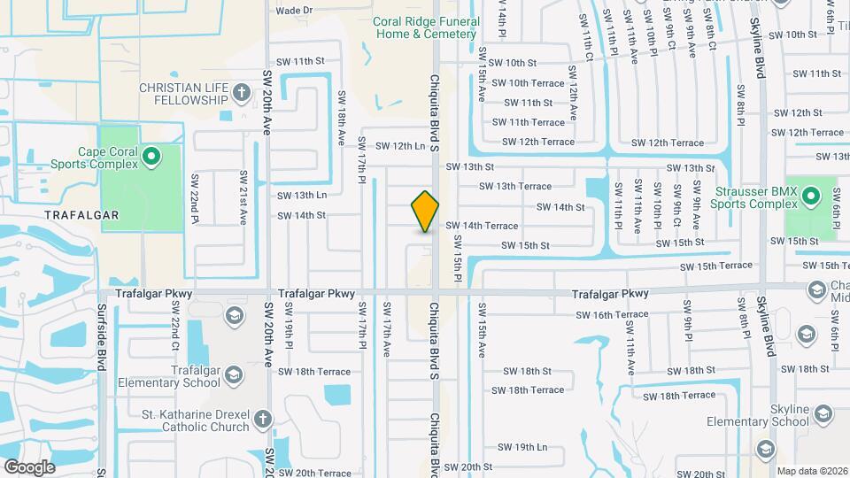 1605 SW 15th St Map and Location Details
