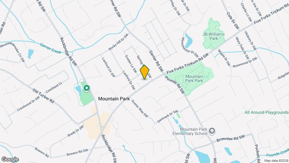 5205-5205 Five Forks Trickum Rd SW Map and Location Details