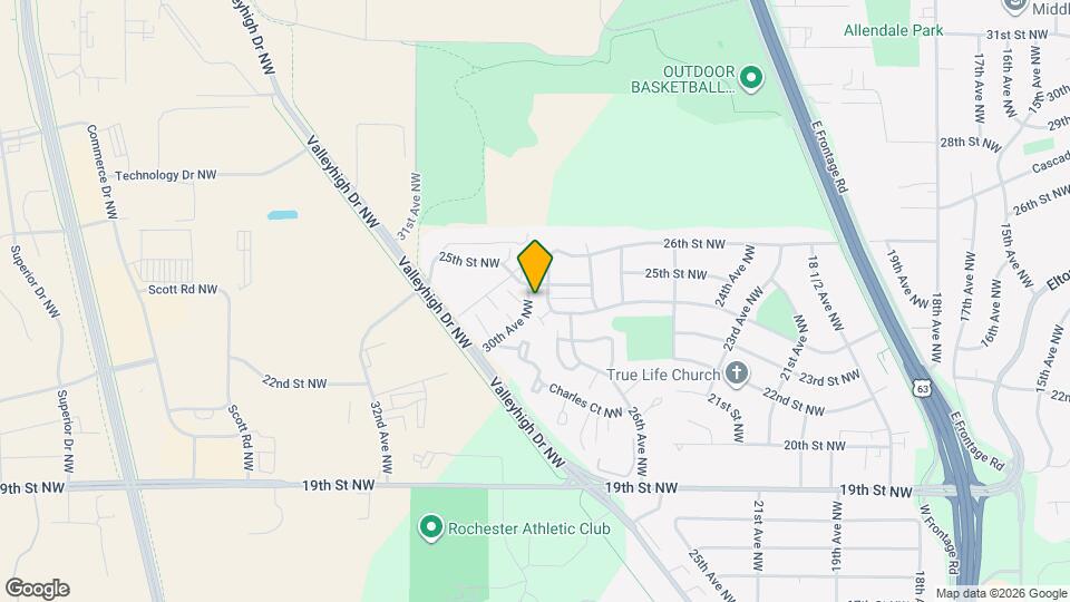 2414 30th Ave NW Map and Location Details