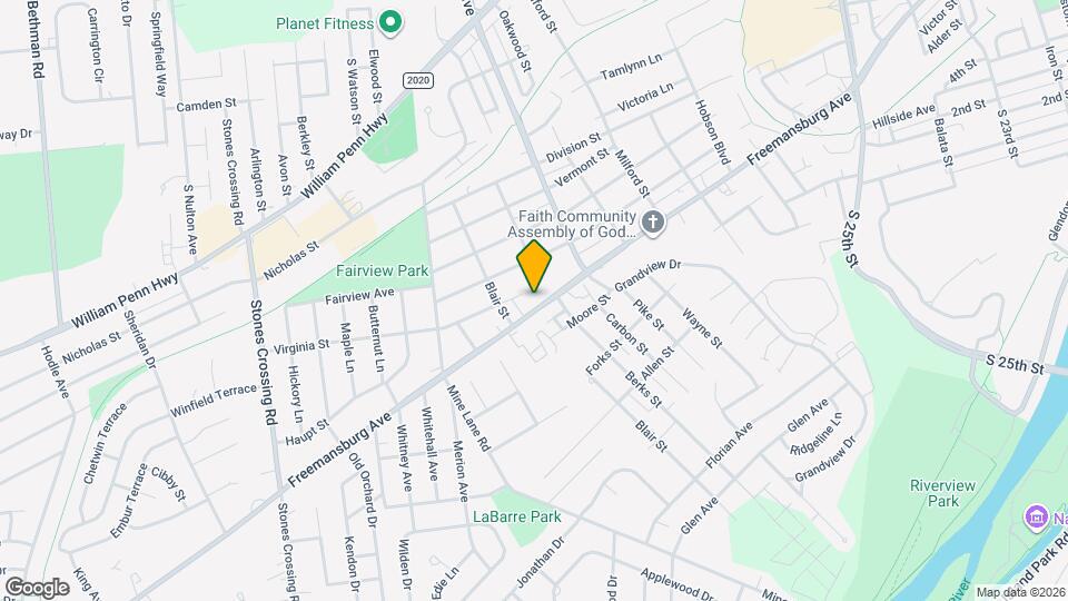 3241 Freemansburg Ave Map and Location Details