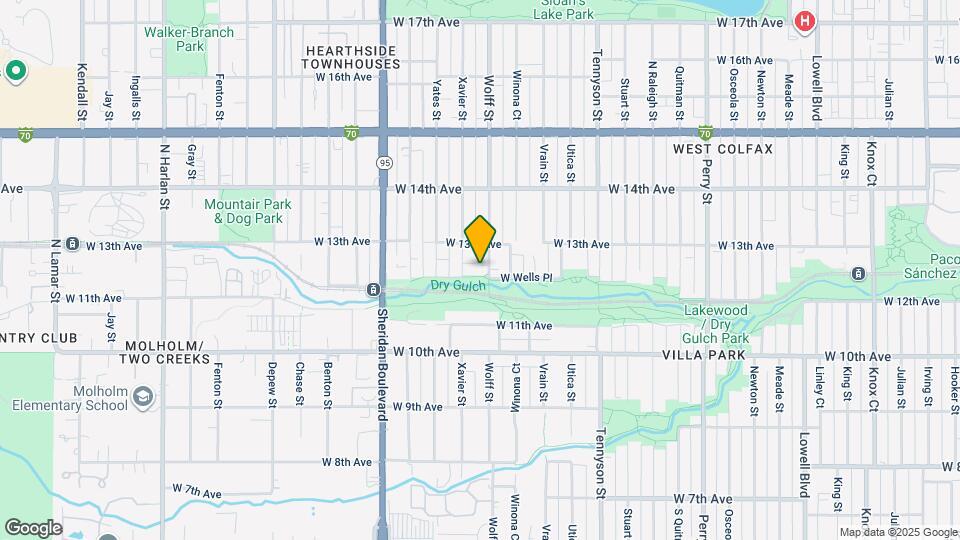 1275 Wolff St Map and Location Details