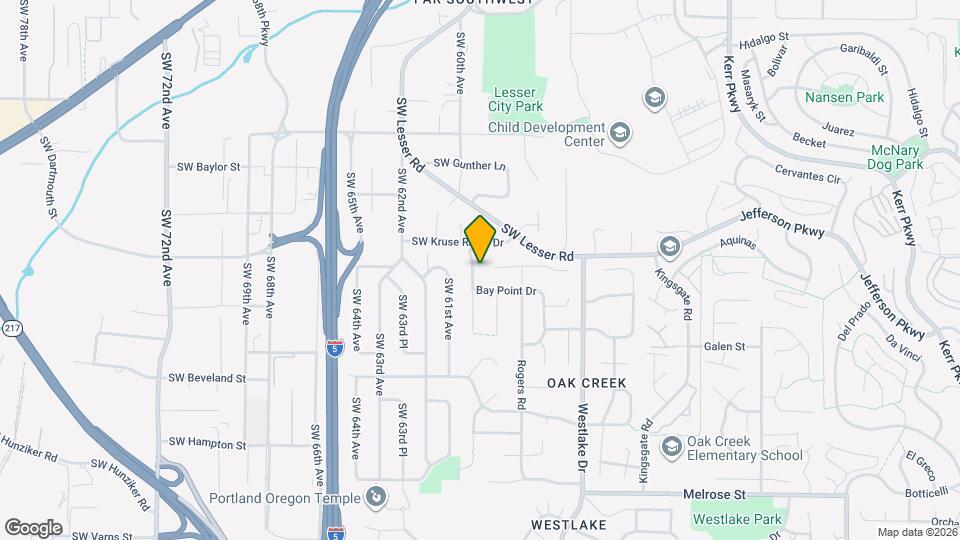 12793 SW Sierra Vista Dr Mapa y Detalles de la Ubicación