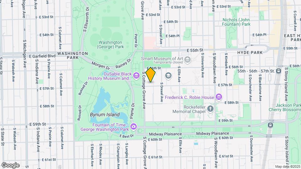 816-822 E 57th St Map and Location Details