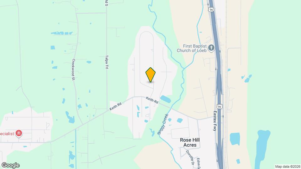 105 Rolling Hills Dr Map and Location Details