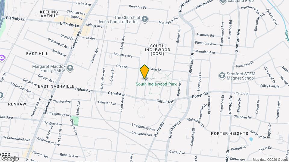 2126B Burns St Map and Location Details