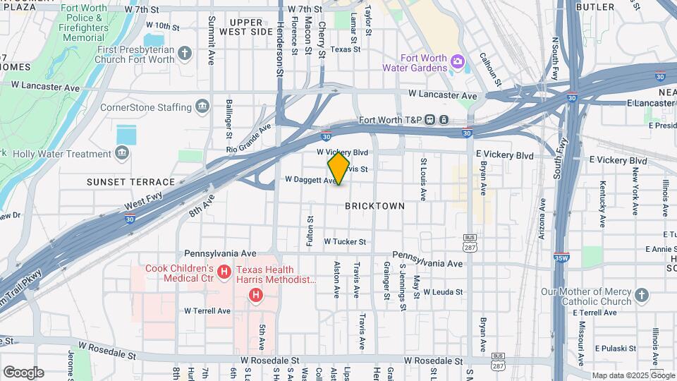 825 W Daggett Ave Map and Location Details