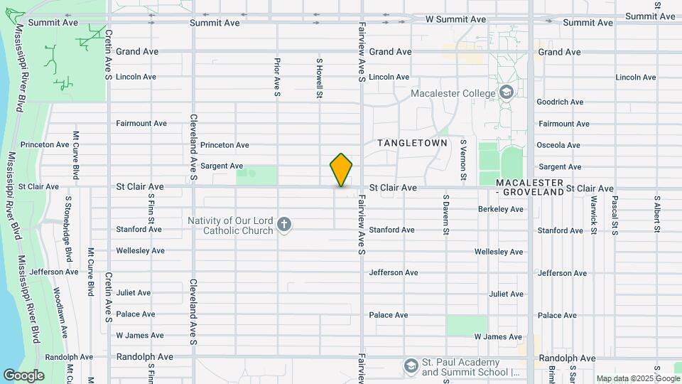 1854 St Clair Ave Map and Location Details