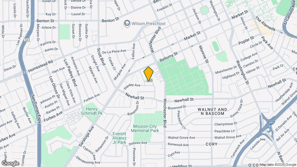 1937 Stanley Ave Map and Location Details