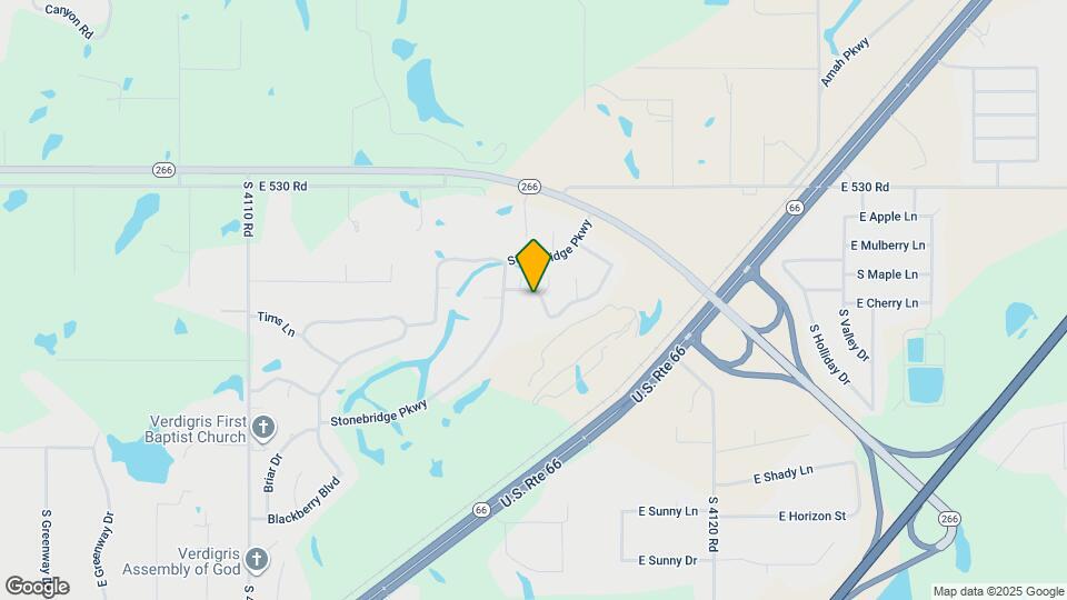 8542 Spring Creek Ln Map and Location Details