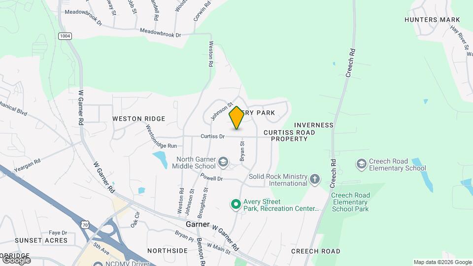 804 Curtiss Dr Map and Location Details