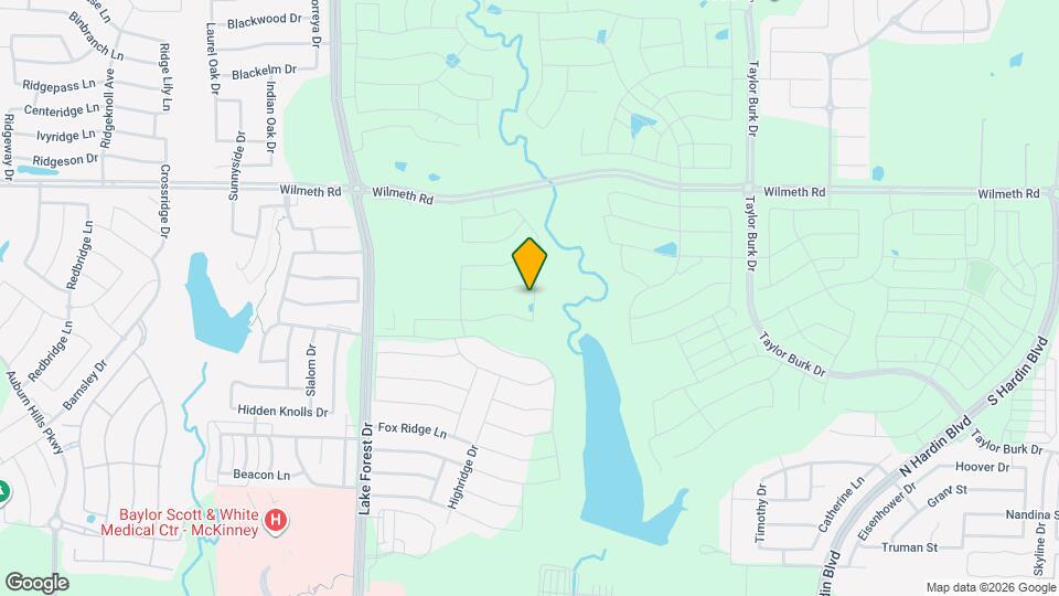 3425 Teasdale Dr Map and Location Details