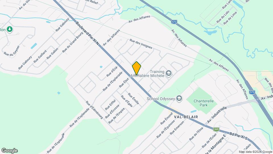 1270 Pie-XI Boul N Map and Location Details