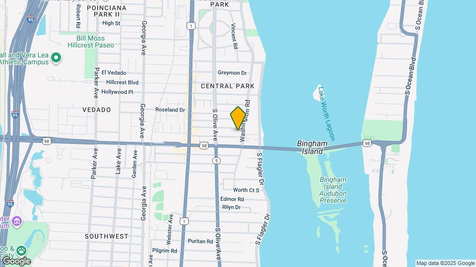 3811 Washington Rd Map and Location Details