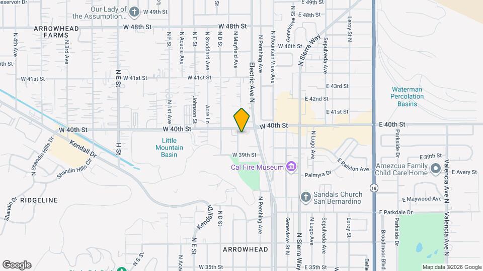 3969 Severance Ave Map and Location Details