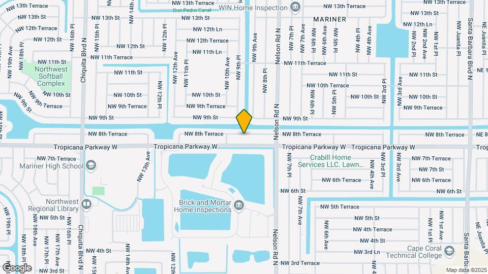 910 NW 8th Terrace Map and Location Details