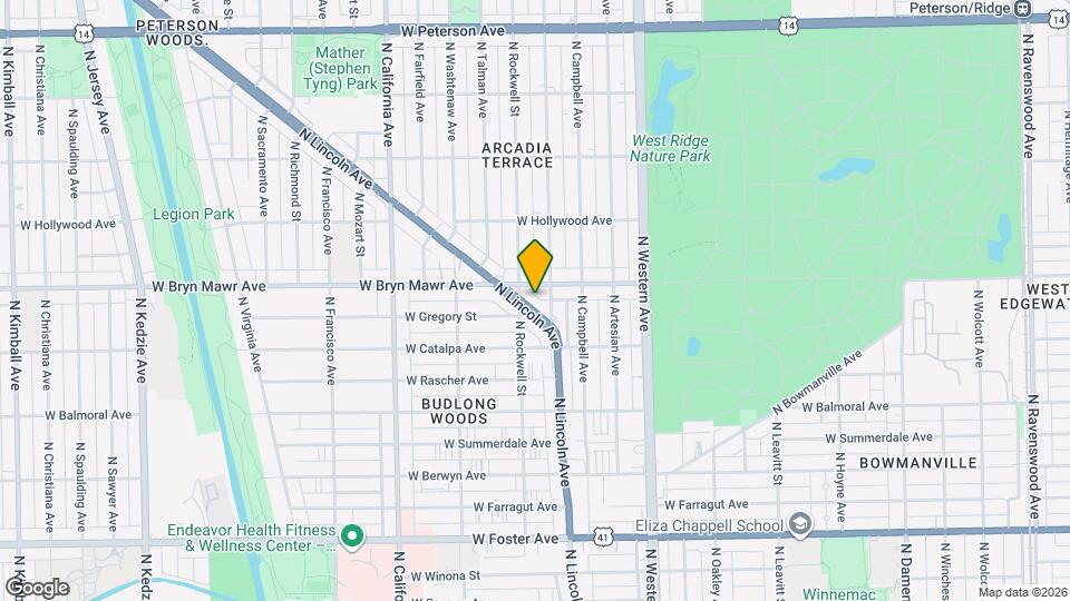 5547 N Lincoln Ave, Unit 01 Map and Location Details