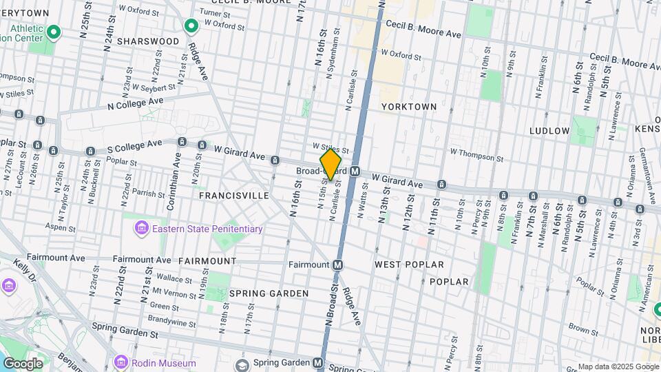 1432 Cambridge St Map and Location Details