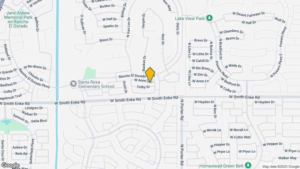 41874 Colby Dr Map and Location Details