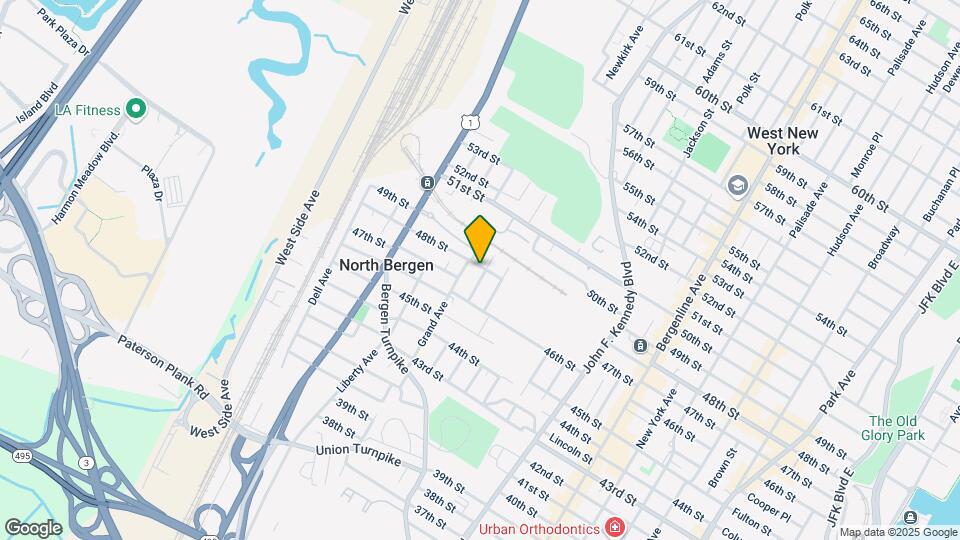 1453 48th St Map and Location Details