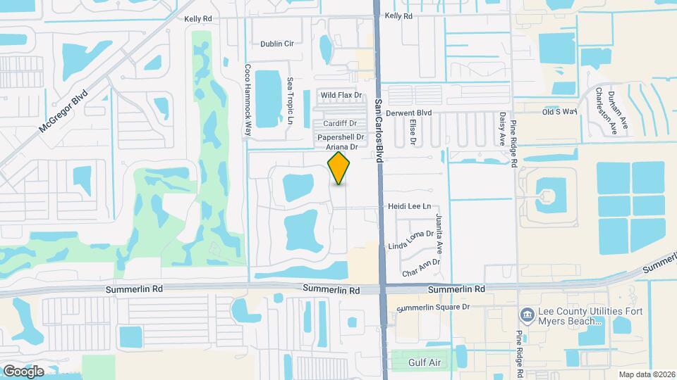 16580 Ginger Ln Map and Location Details