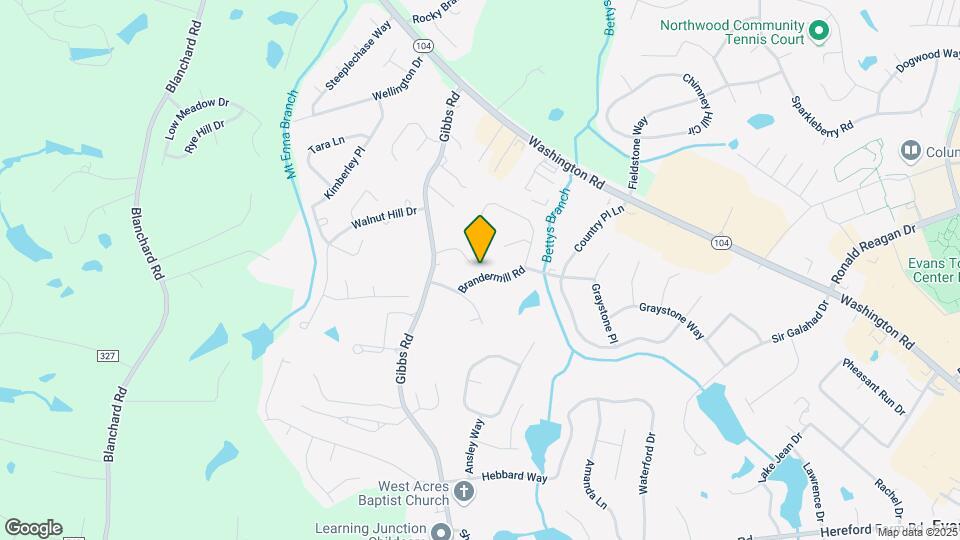 510 Brandermill Rd Map and Location Details