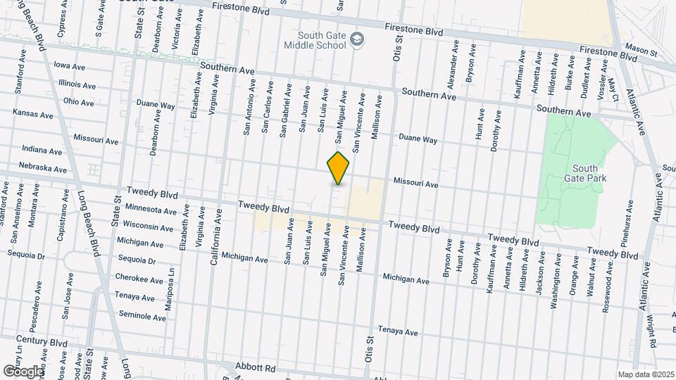 9804 San Miguel Ave Map and Location Details