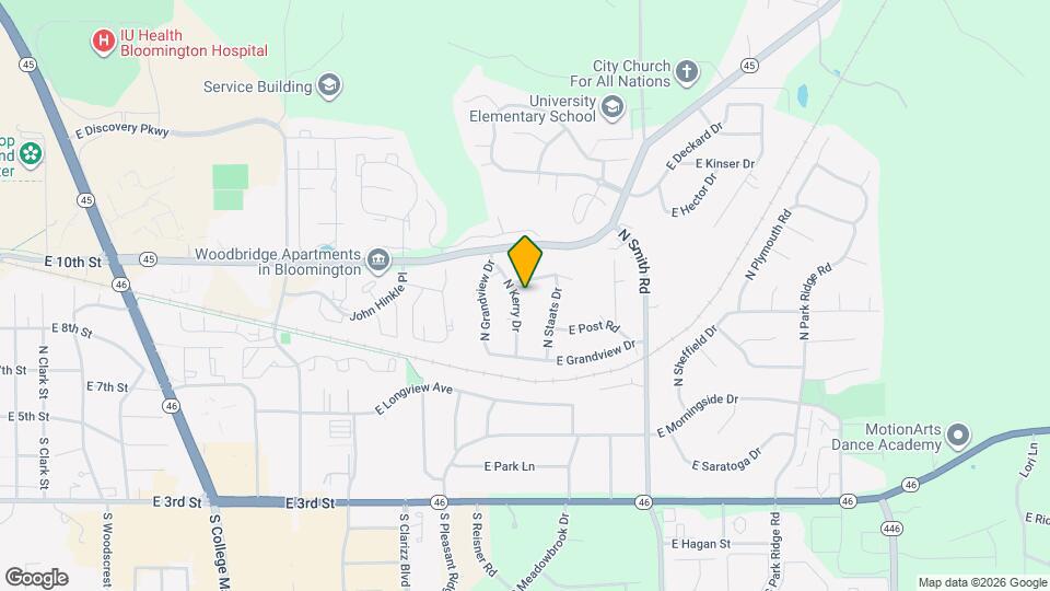 612 N Kerry Dr Map and Location Details