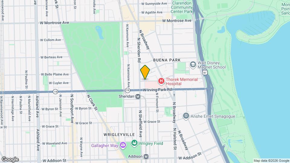 974-976 W Cuyler Ave Map and Location Details