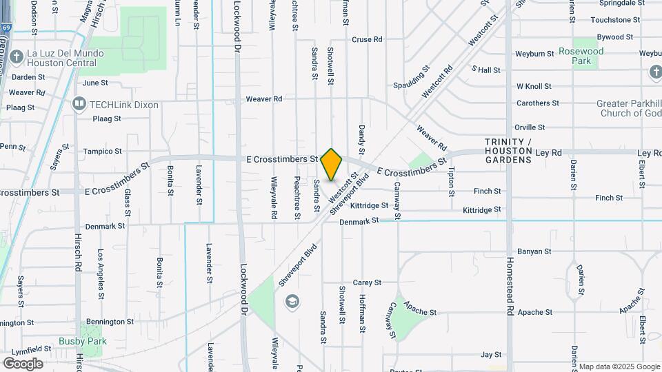 7609 Shotwell St Map and Location Details