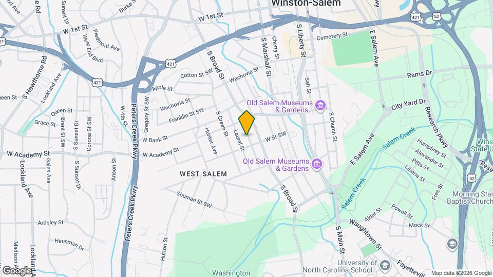 632 Mulberry St SW Map and Location Details