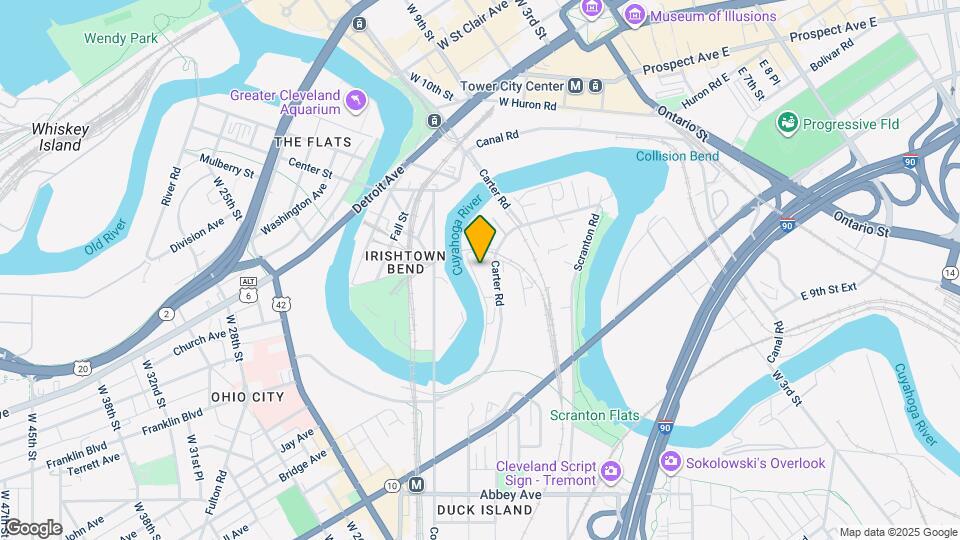 Triton at the Flats Map and Location Details