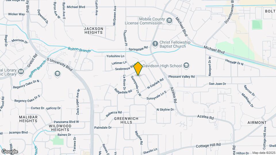450 Elmwood Dr Map and Location Details