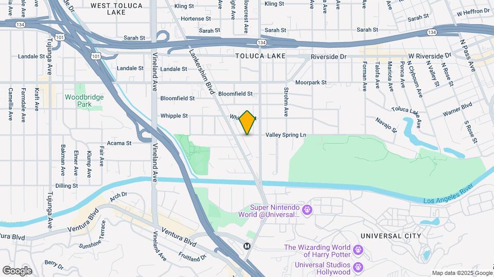 10630 Valley Spring Ln Map and Location Details
