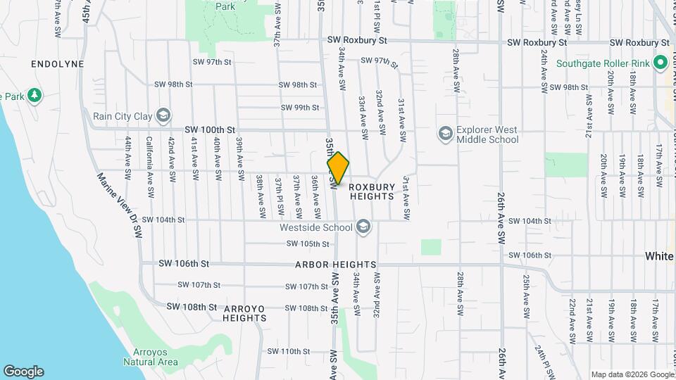 10218 35th Ave SW Mapa y Detalles de la Ubicación
