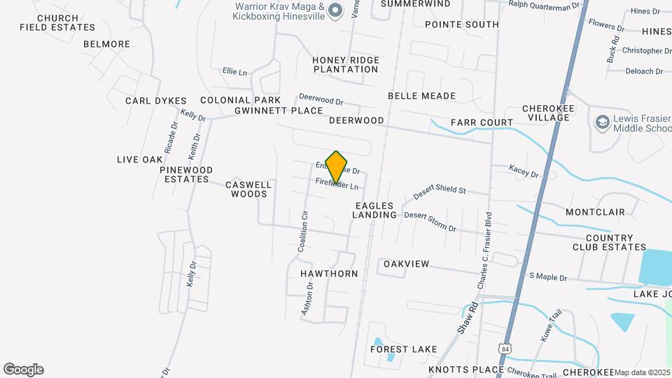 1442 Firefinder Ln Map and Location Details