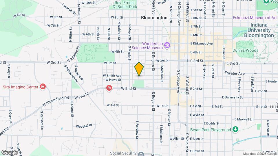 620 W Howe St, Unit AptA-Front Map and Location Details