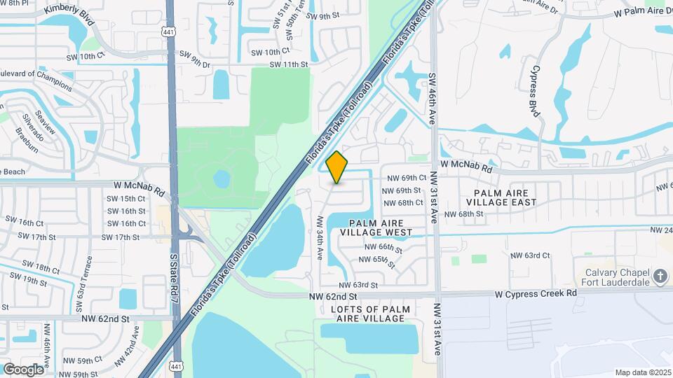 3343 NW 69th St Map and Location Details