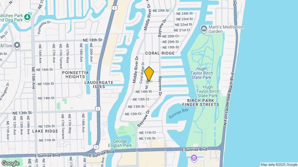 2600 NE 15th St Map and Location Details