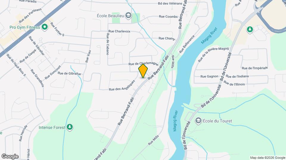 5033 Bertrand-Fabi Rue Map and Location Details