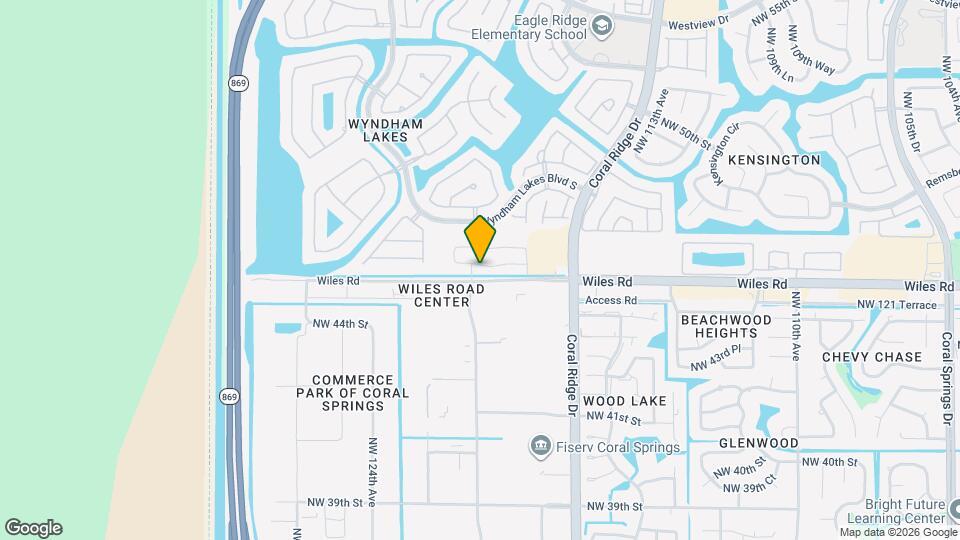 11966 NW 46th St Map and Location Details