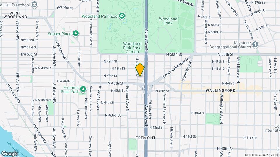 807 N 47th St Map and Location Details
